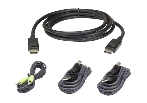 DisplayPort Single Display KVM cable set, 2M – ATEN