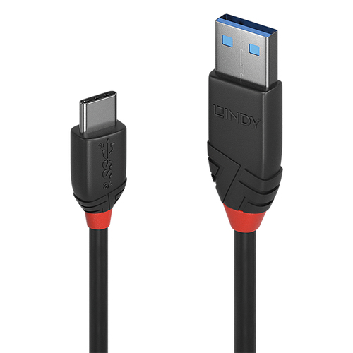 1M USB 3.1 TYPE A TO C CBL 3A BLACK LE – Lindy