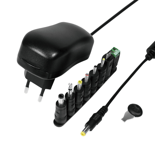 Universal power supply, 3-12V, 12W – LogiLink