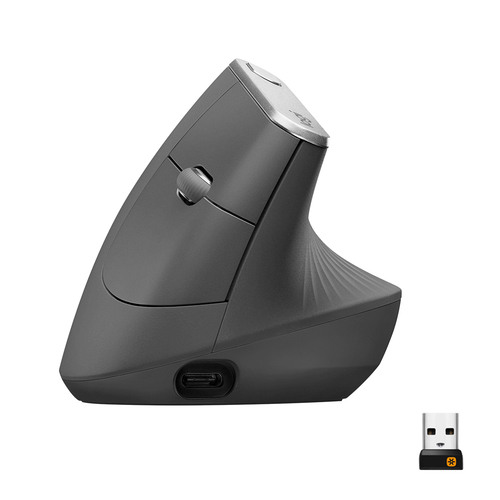 MX VERTICAL ADV ERGONOMIC MOUSE GRAPHITE - EMEA – Logitech
