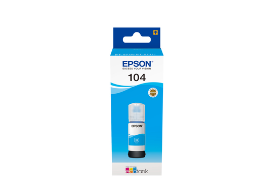 104 ECOTANK CYAN INK BOTTLE 1 X 65MLCYAN – Epson