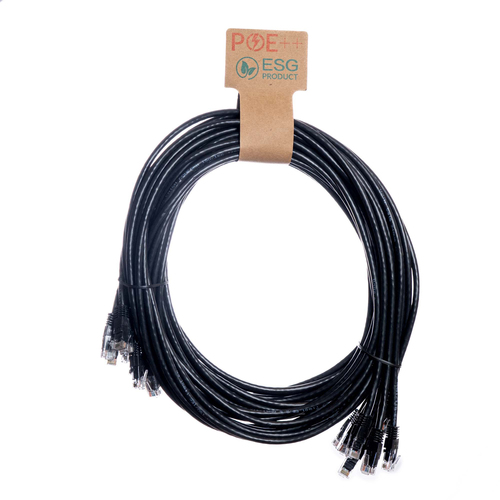 CNL 10PK 1M C6 Bk UTP PVC 24AWG FMB – Cablenet