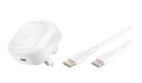 20W USB PD WALL CHARGER WITH PPS WHT W/1M C-C – Belkin Components