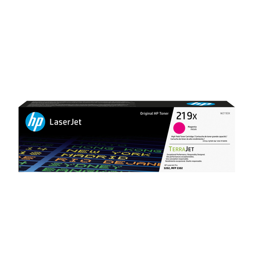 HP 219X HY Magenta Org LJ Toner Crtridge – HP Inc