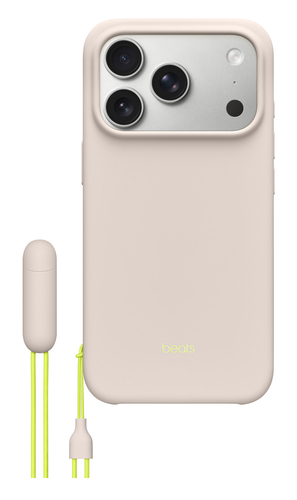 Beats iPhone 17 Pro Kickstand Case with MagSafe and Camera Control - Lime Stone – Apple