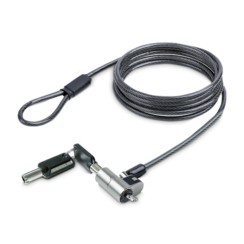 Laptop Cable Lock Nano Slot Steel Security Cable Keyed Lock – StarTech.com