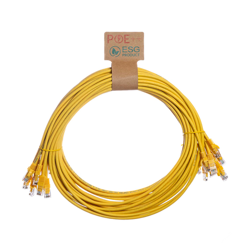 CNL 10PK 2M C6 Yw UTP Ls 24AWG SB – Cablenet