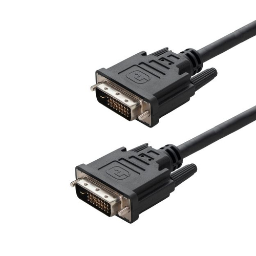 3M HIGH GRADE DVI-D MONITOR CONN CBL M/M 24+1 DUAL LK – Group Gear