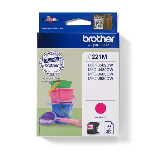 MAGENTA INK CARTRIDGE F/MFCJ480DW/680/880 – Brother