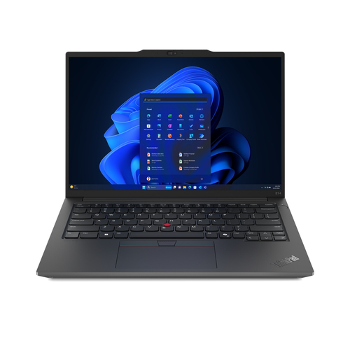 Lenovo ThinkPad E14 Gen 6 21M7 - 180-degree hinge design - Intel Core Ultra 5 - 125U / up to 4.3 GHz - Win 11 Pro - Intel Graphics - 16 GB RAM - 256 GB SSD TCG Opal Encryption 2, NVMe - 14 IPS 1920 x 1200 - Gigabit Ethernet - Wi-Fi 6E, Bluetooth - black – Lenovo