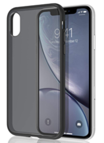JLC Apple iPhone X/XS Matte Clear Case - Black – JLC