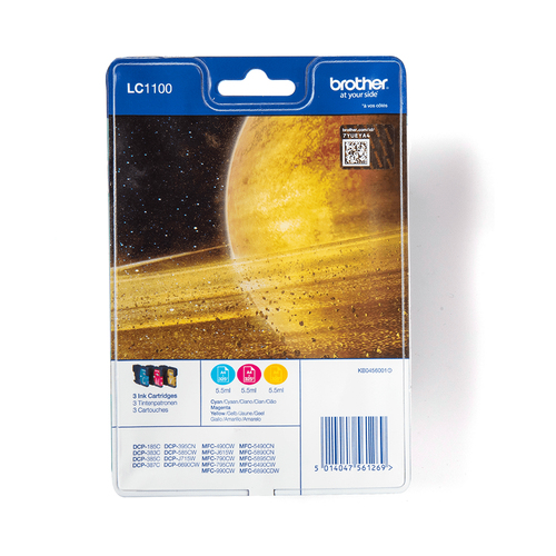 INK CARTRIDGE LC1100 3 COLORS – Brother