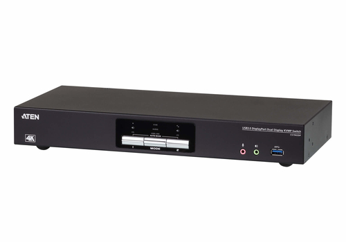 2-Port USB 3.0 4K DisplayPort Dual Display KVMP™ Switch – ATEN