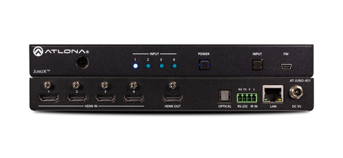 4K HDR Four-Input HDMI Auto Switcher – Atlona Technologies