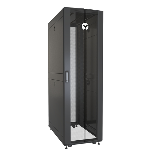 42U SERVER RACK 600X1100MM W/SIDES BLACK – Vertiv