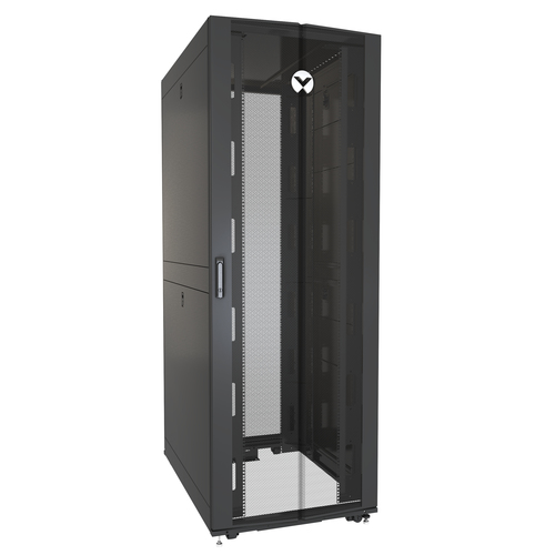 48U SERVER RACK 800X1215MM BLACK GRAY – Vertiv