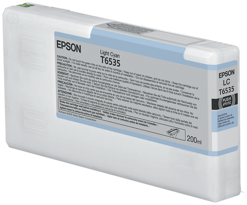 T6535 LIGHT CYAN INK CARTR 200ML – Epson