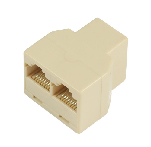 Y-ADAPTER RJ45-2XRJ45 F/F 8P – MicroConnect