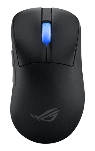 Asus ROG Keris II Ace Wireless Lightweight Gaming Mouse, Wired/Wireless/Btooth, AimPoint Pro Sensor, Polling Rate Booster, 42000 DPI, RGB, Black – ASUSTeK COMPUTER