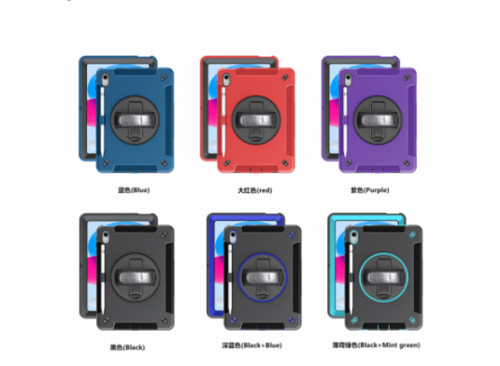 JLC Apple iPad 10th 10.9 2022 Spartan Case with Velcro Hand strap – JLC