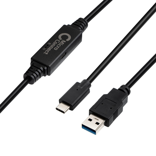 USB-C to USB 3.0 A cable, 5m – MicroConnect