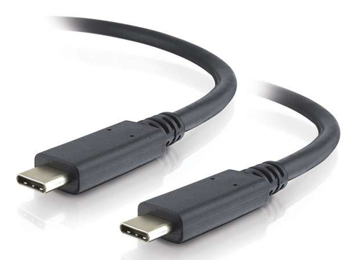 1m USB-C 3.1 (USB 3.1 Gen 2) Male to Male Cable Black – Legrand