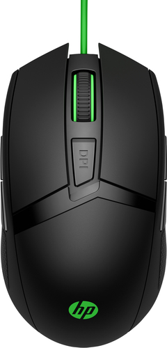 HP Pavilion Gaming 300 - Mouse - right and left-handed - 6 buttons - wired - USB - black - for OMEN Obelisk by HP 875, HP 15, 27, ENVY x360, Pavilion Gaming 15, 690, TG01, Spectre x360 – HP Inc