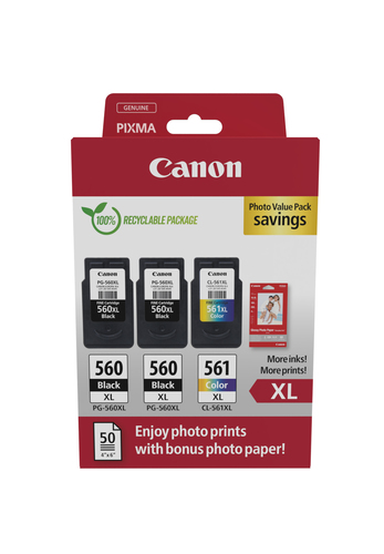 CANON PG-560XLx2/CL-561XL PVP INK – Canon
