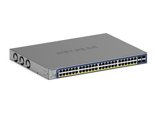 48P GE POE+SMART SWTH W/10G SFP+GS752 – Netgear