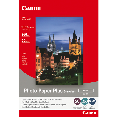 SG-201 PHOTO PAPER SEMI GLOSS 50SH SEMI-GLOSSY SG201 BJ MEDIA – Canon