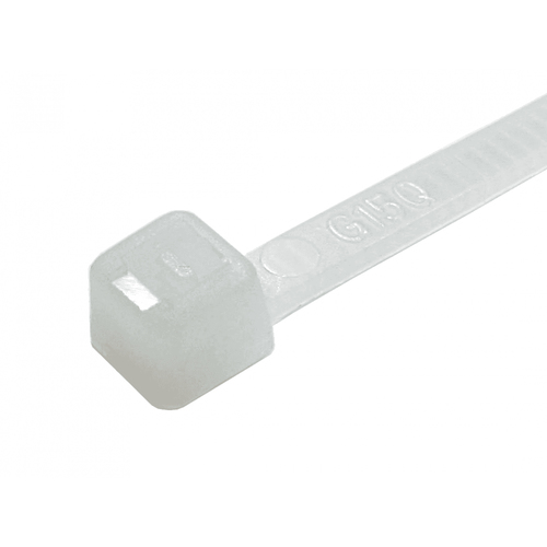 100MM X 2.5MM WHITE CABLETIES 100PK – Cables Direct