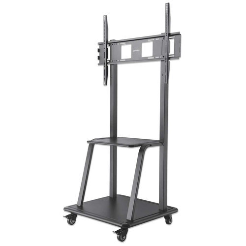 TV/MONITOR TROLLEY STAND- 37-100 VESA TO 800X600MM 150KG – INTELLINET