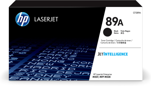 HP 89A BLACK LASERJET TONER CARTRIDGE – HP Inc