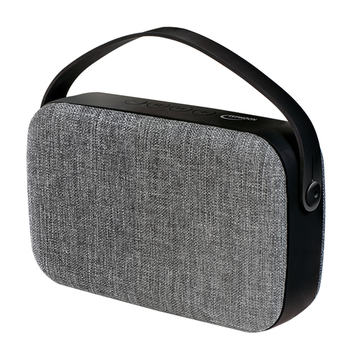 Typhoon Speaker, portable, Xlarge, BT 4.2, fabric covering, black/silver – LogiLink