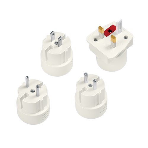 Travel adapter, 4pcs Set, 2A/250V – LogiLink