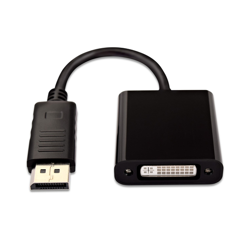 ACTIVE DISPLAYPORT TO DVI ADPTR DP1.2 TO DVI 4K 30HZUHD VIDADPTR – V7