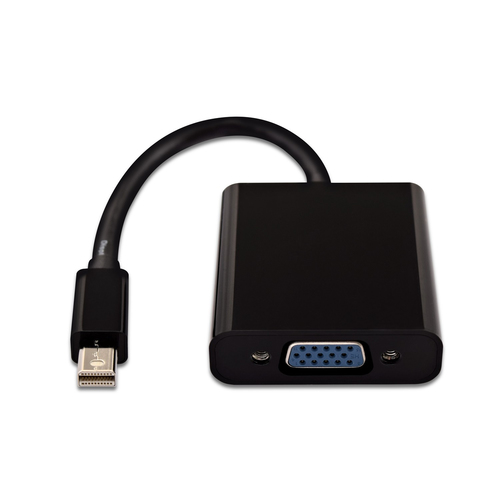 MINI DP TO VGA ADAPTER BLACK MI DP TO VGA ADPTR 1080P FHD – V7