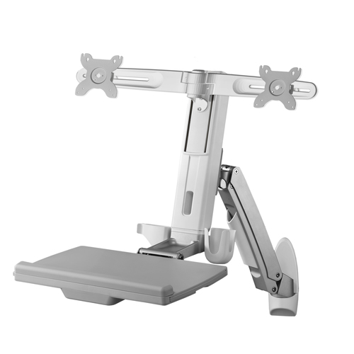 DUAL COMBO WORKSTATION WALL MOUNT SYSTEM – AMER Networks