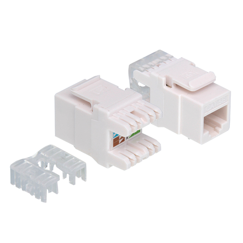 Keystone Jack Cat.5e UTP EconLine, 180� punch down, 16.0 mm AWG 22-26 – LogiLink