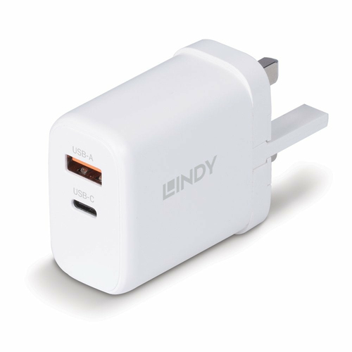 65W USB Type A & C GaN Charger – Lindy