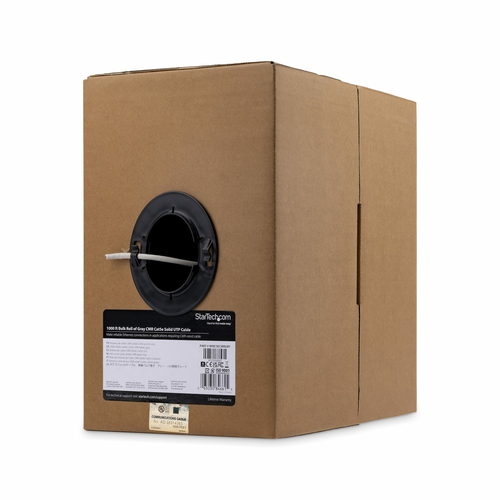StarTech.com 1000 ft Cat5 Solid Cable – StarTech.com