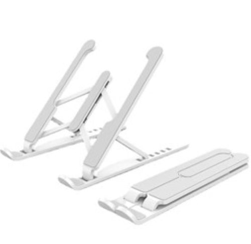 JLC Adjustable Foldable Laptop Riser - Silver – JLC
