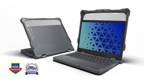 EXTREME SHELL-F2 SLIDE CASE FOR LENOVO 500E G4 CHROMEBOOK 2:1 12 (MODIFIED) (GRE – MAXCASES