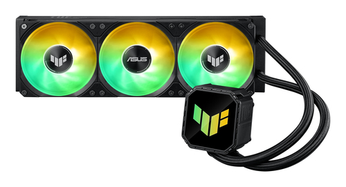 Asus TUF Gaming LC III 360 ARGB Liquid CPU Cooler, 360mm Radiator, ARGB Logo, 3x ARGB PWM Fans, Black – ASUSTeK COMPUTER
