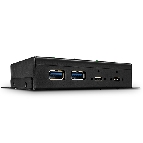 4 PORT USB 3.1 GEN 2 TYPE C METAL HUB – Lindy