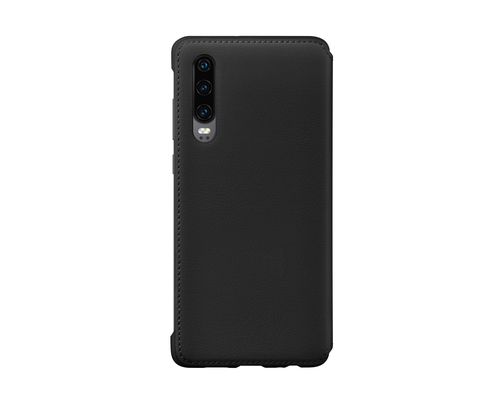 Huawei P30 PU Wallet Black