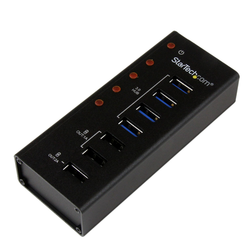 StarTech.com USB3 Hub w/ Chrg Pts – StarTech.com