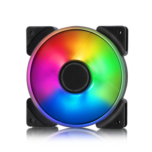Fractal Design Prisma AL-12 12cm ARGB Case Fan 7 Blades Long Life Sleeve Bearing 1200 RPM – Fractal Design