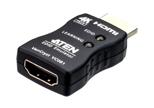 True 4K HDMI EDID Emulator Black – ATEN
