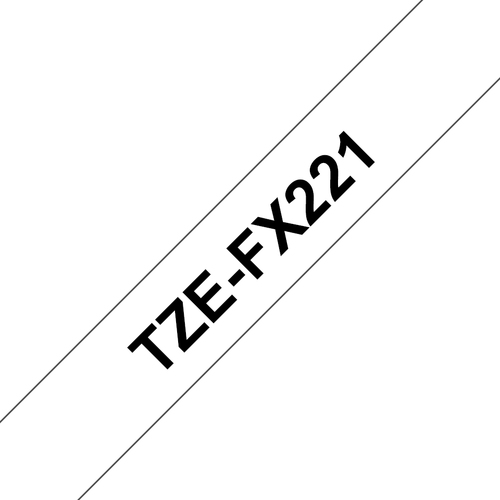 TZE-FXE221 - 9 MM BLACK/WHITE – Brother